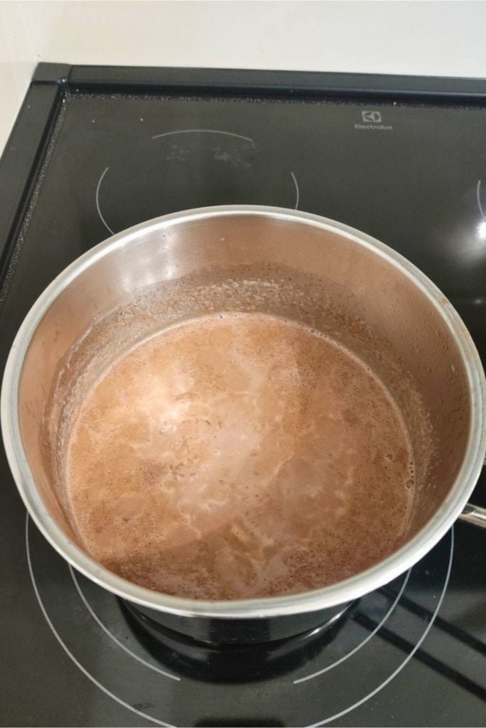 Pudding preparation