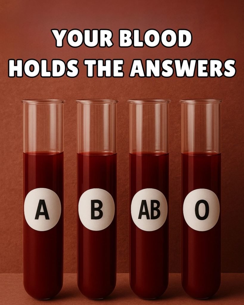 your blood holds the answers