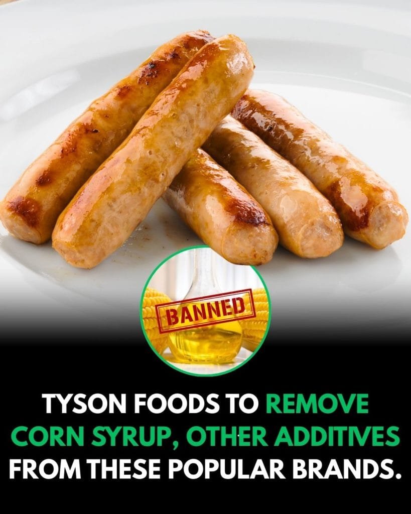Tyson Foods removing corn syrup