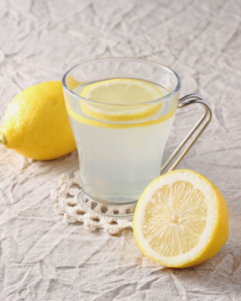drink lemon water