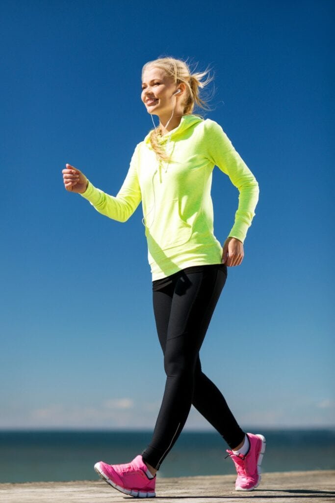 Physical benefits of walking