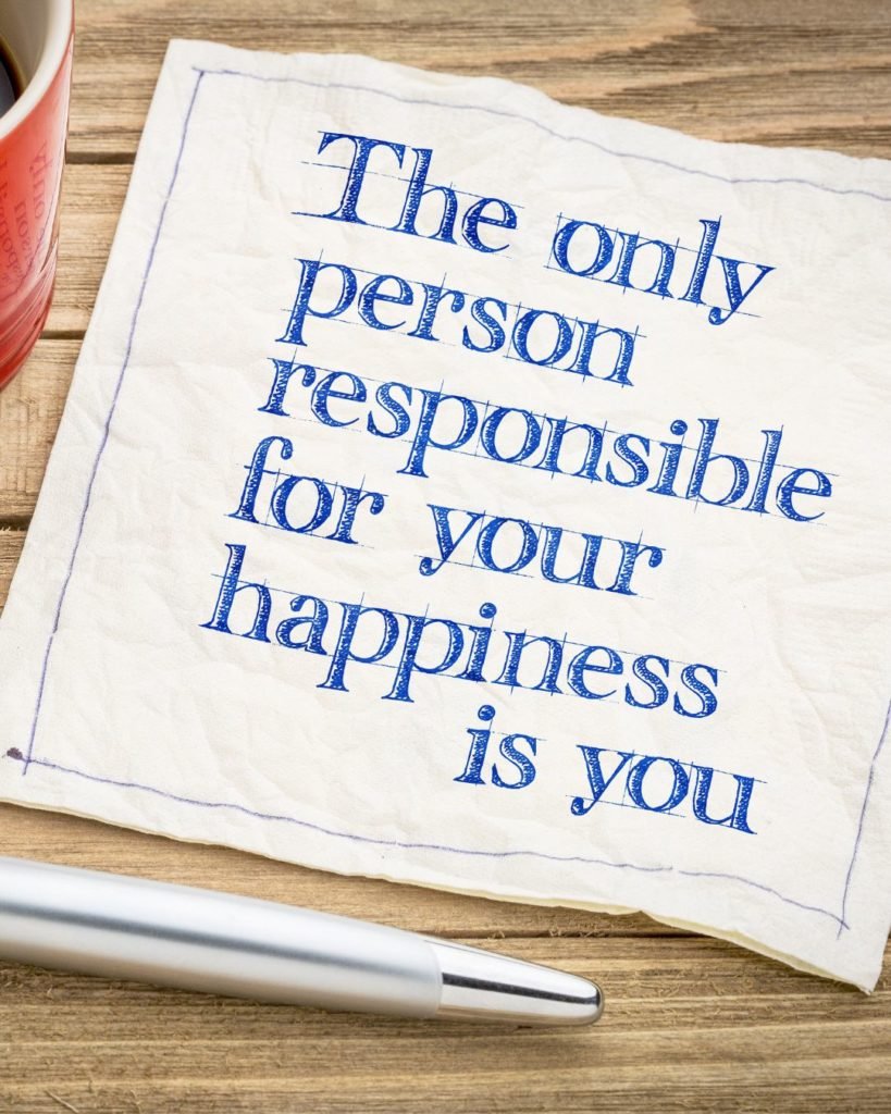 You Are The Only One Responsible