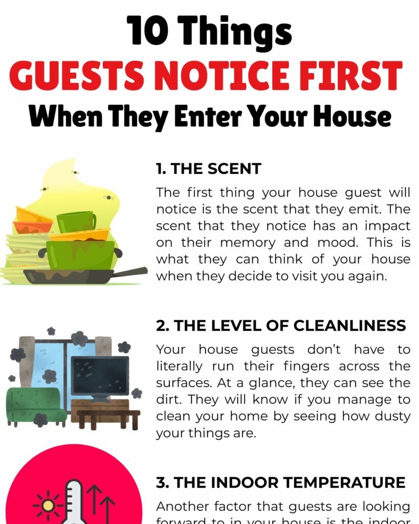 10 Things Guests Notice First When They Enter Your House