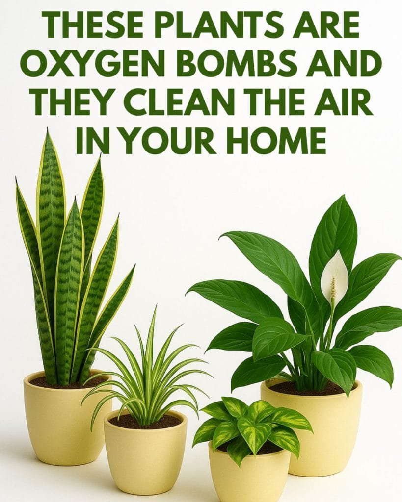 plants that are oxygen bombs