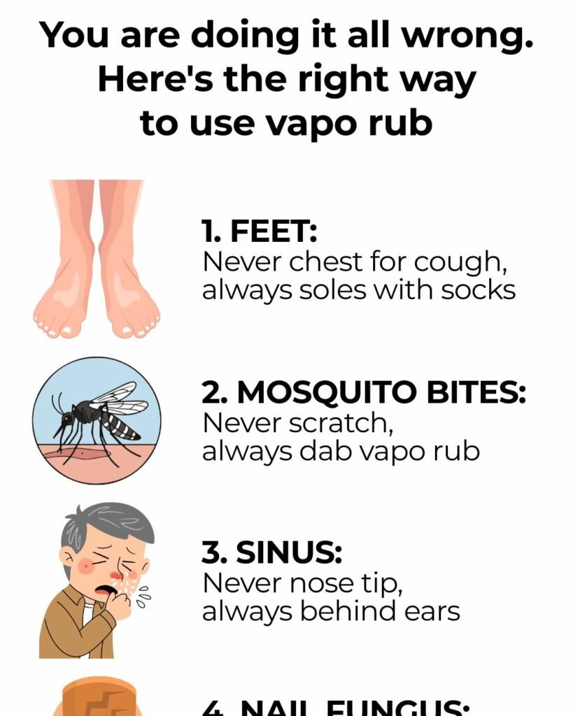 use of VapoRub