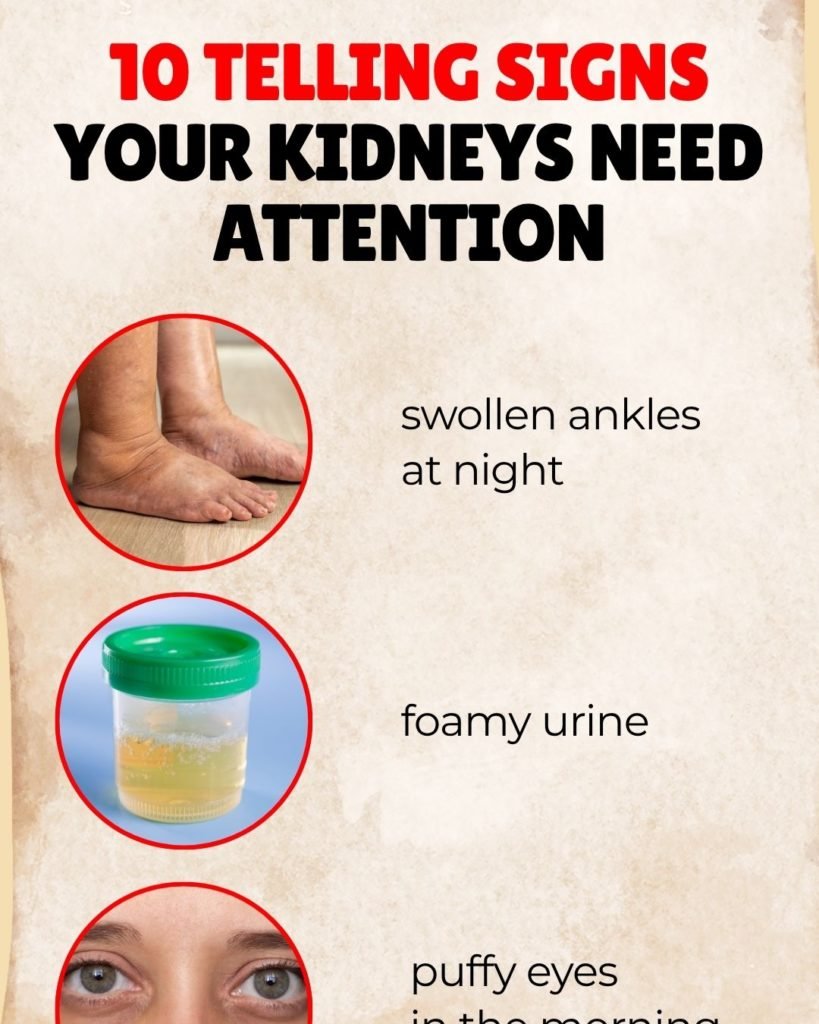 telling signs of kidney problems