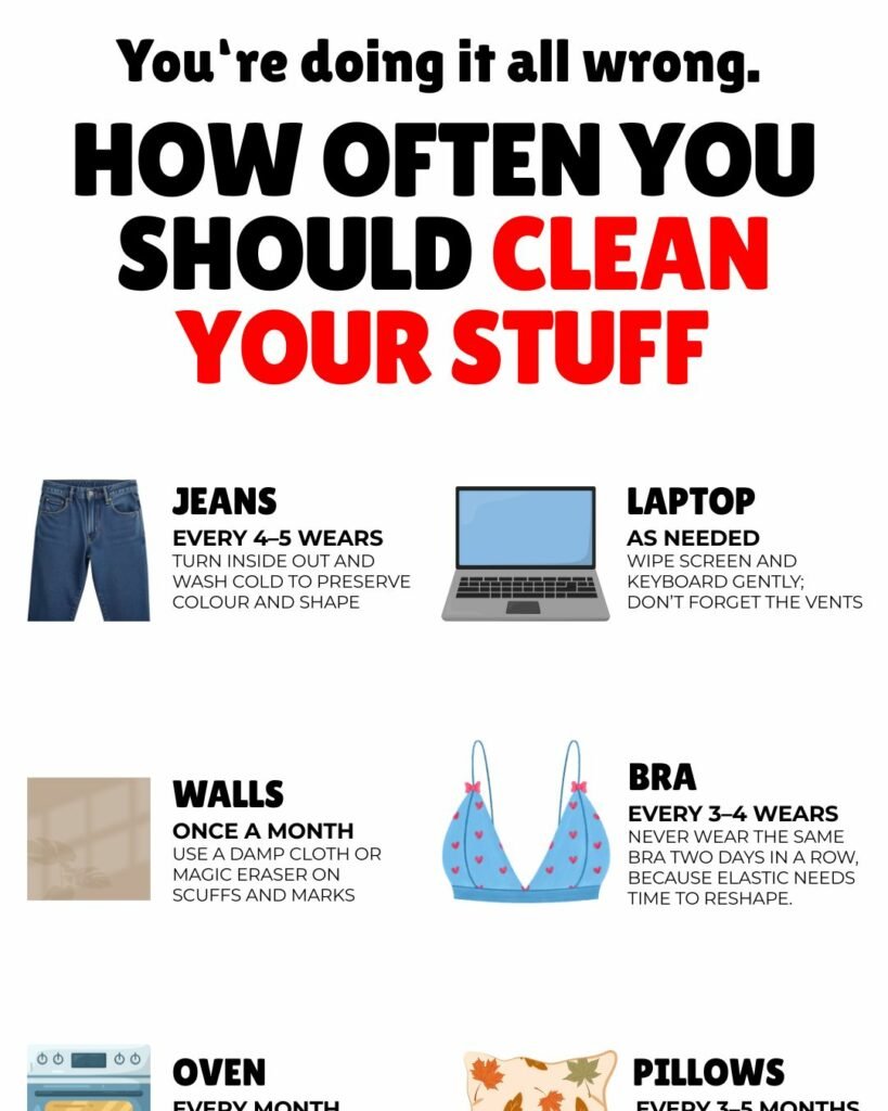 how often to clean
