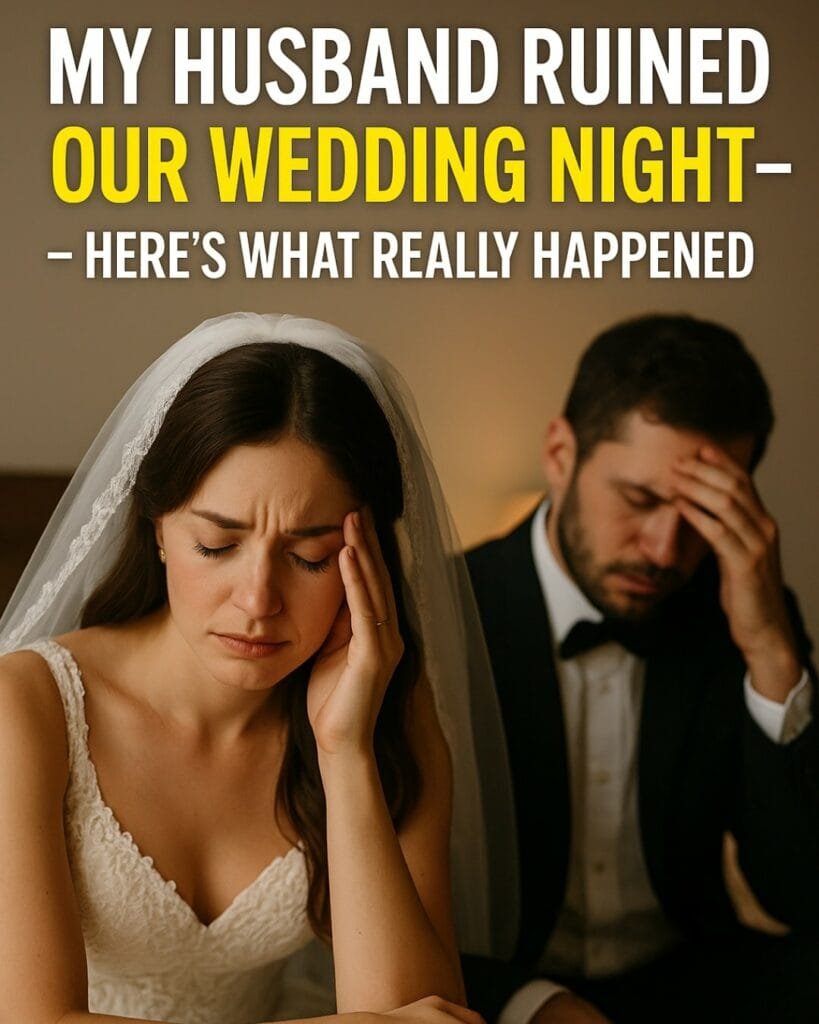 our wedding night
