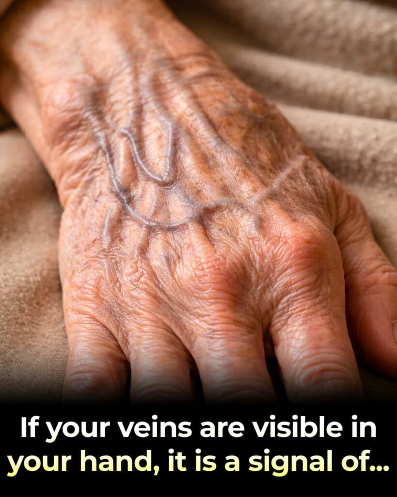 visible hand veins