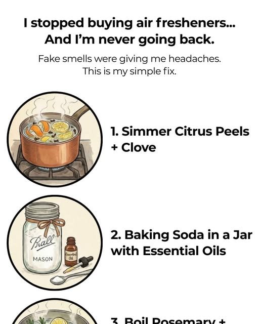 quit buying air fresheners