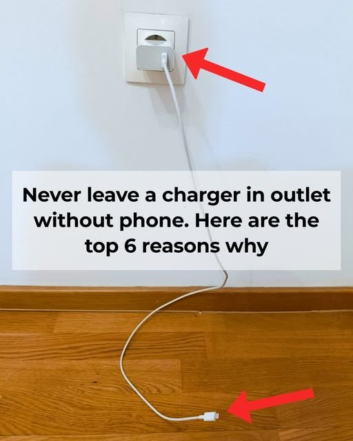 plugged charger without phone