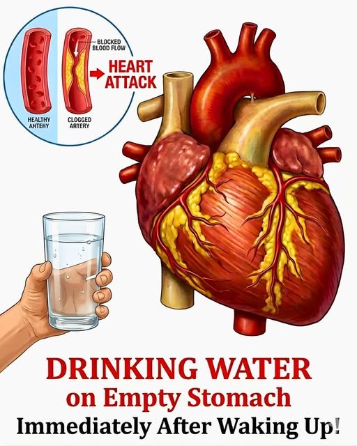 drinking water on an empty stomach