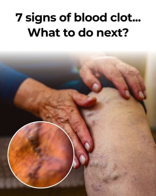 signs of blood clot