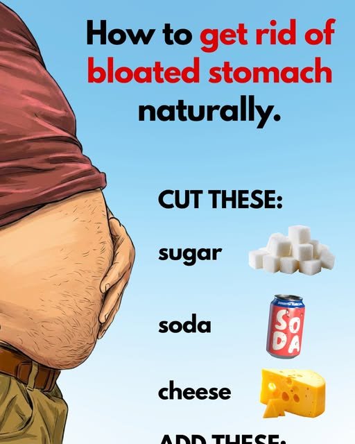 get rid of bloated stomach