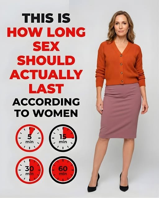 how long sex should actually last