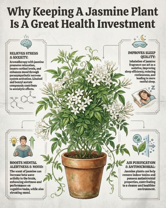 benefits of the Jasmine plant 