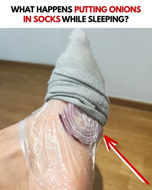 onions in socks while sleeping