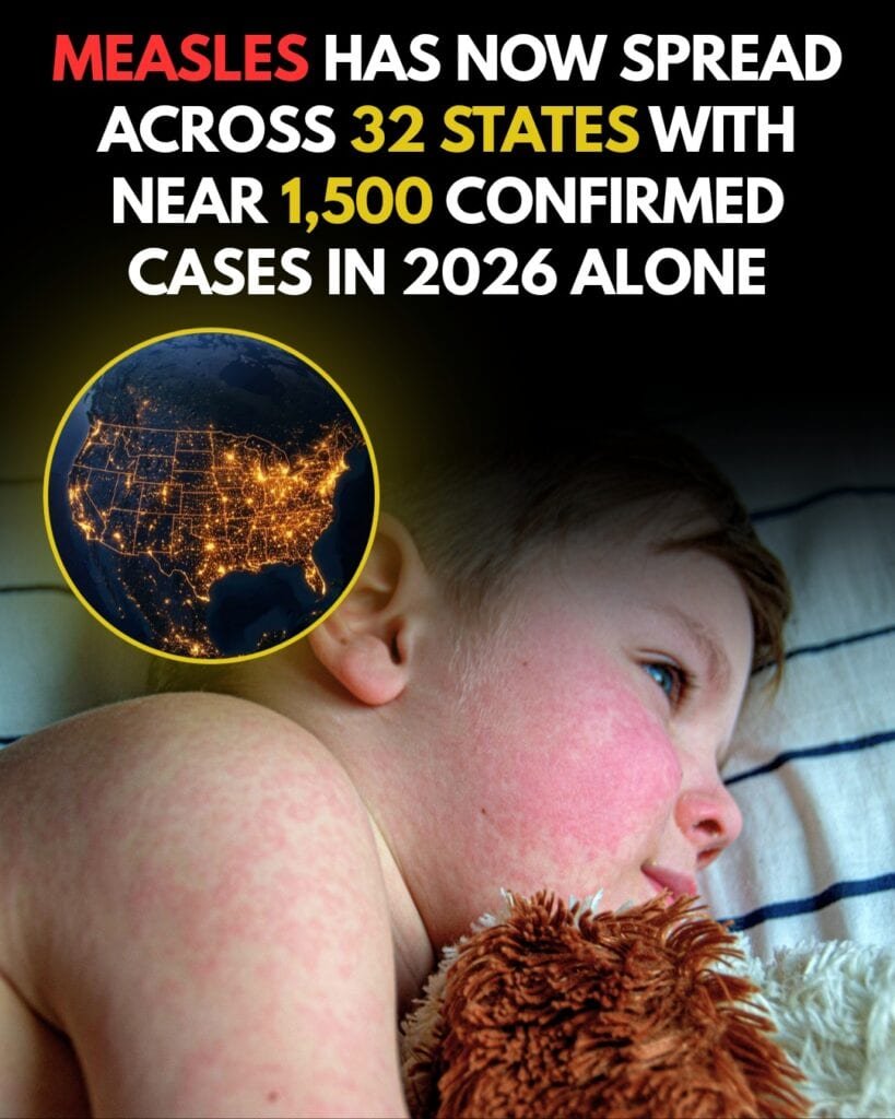 measles cases in US