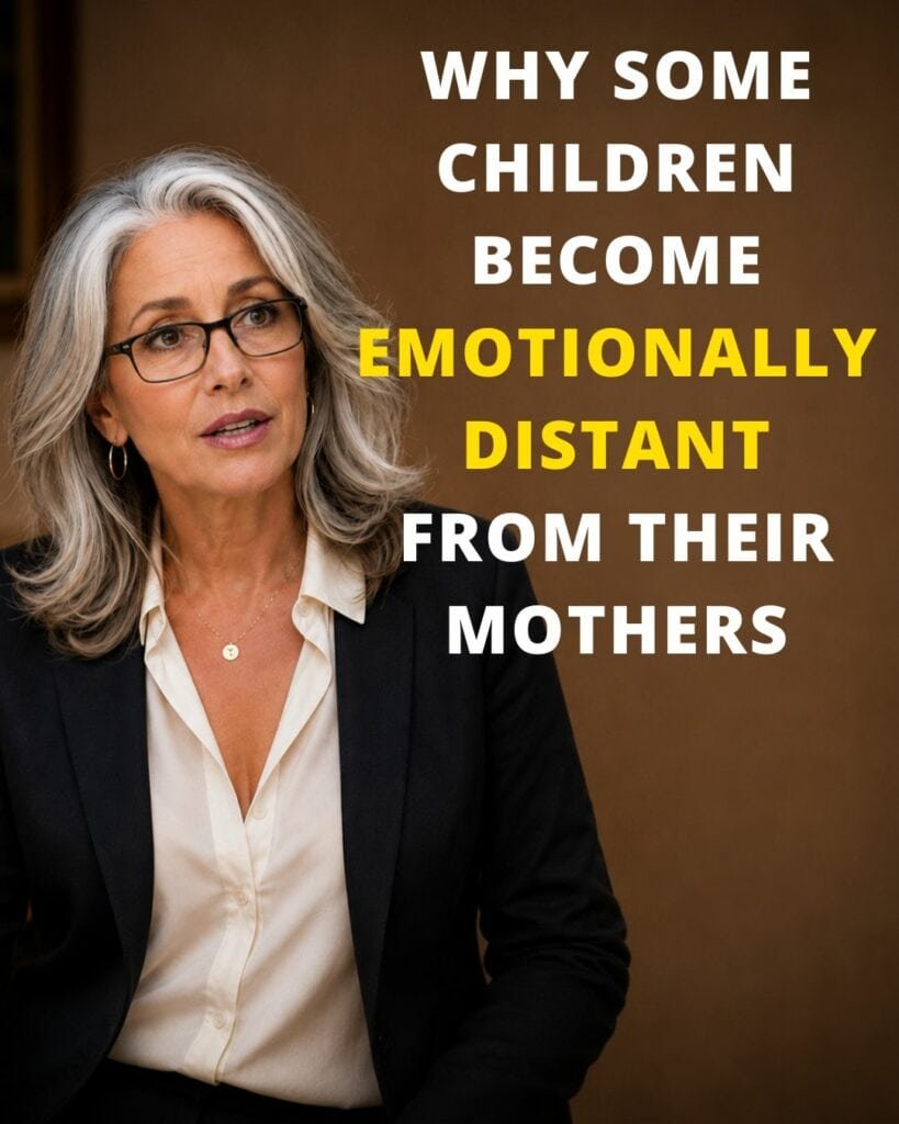 children emotionally distant from mothers