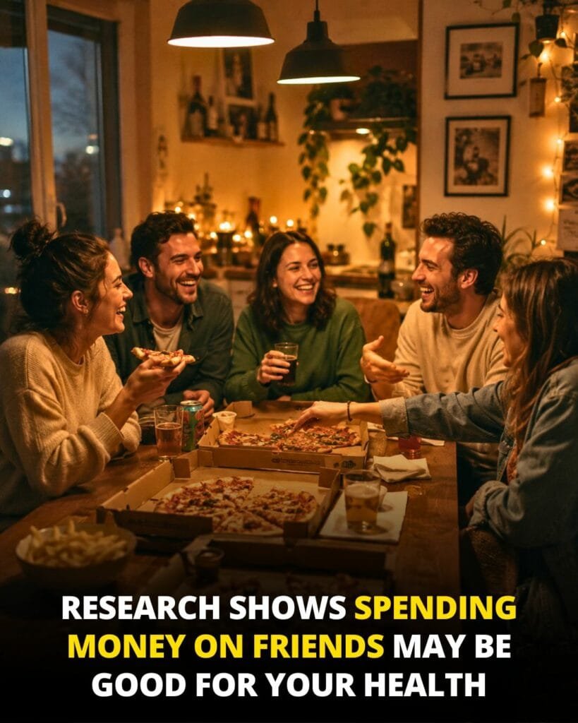 spending money on friends