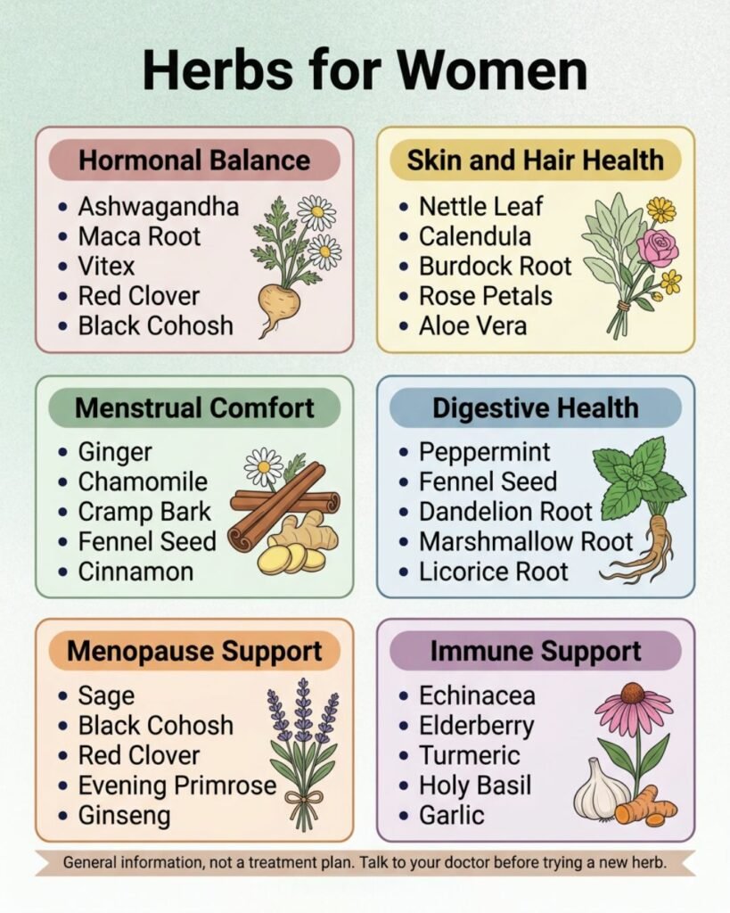 herbs for women