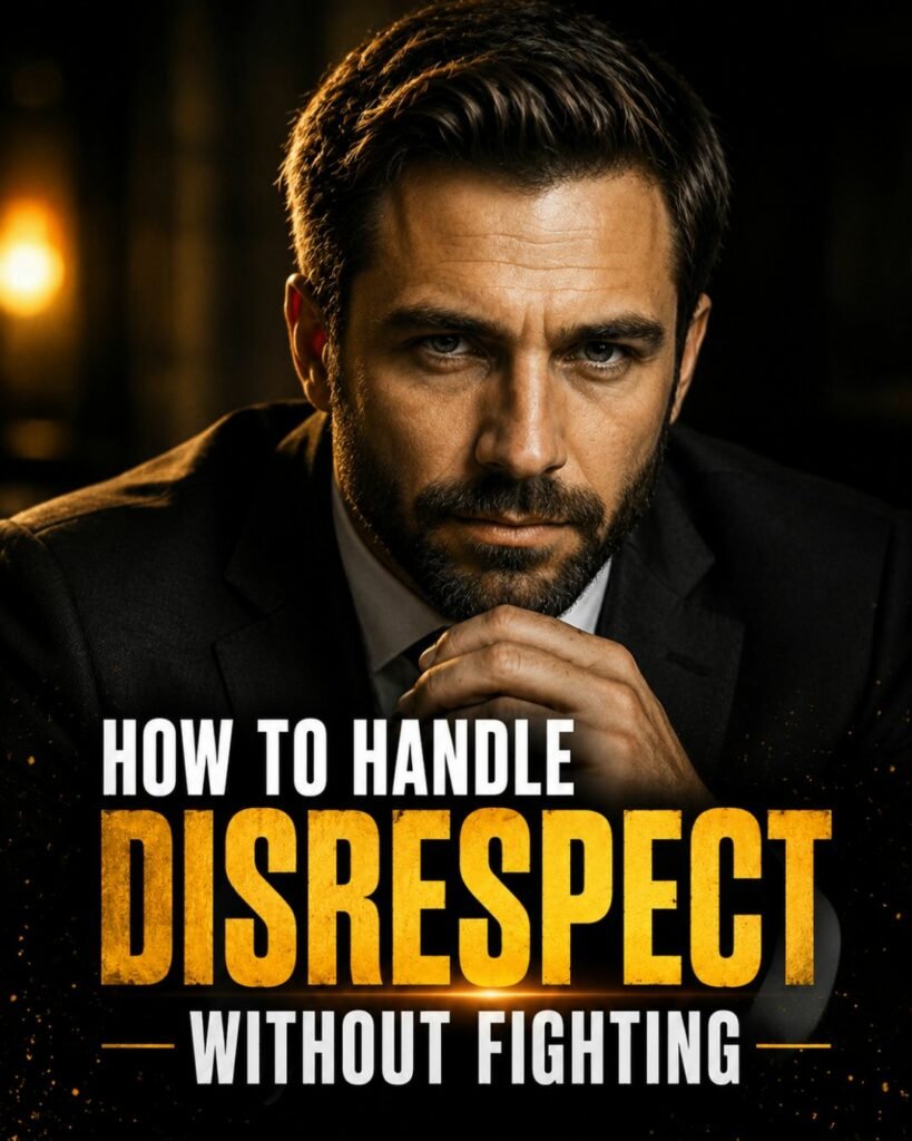 handle disrespect