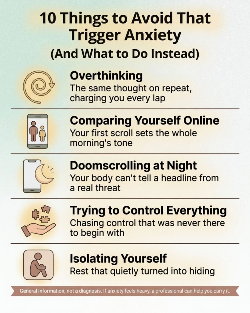 what trigger anxiety