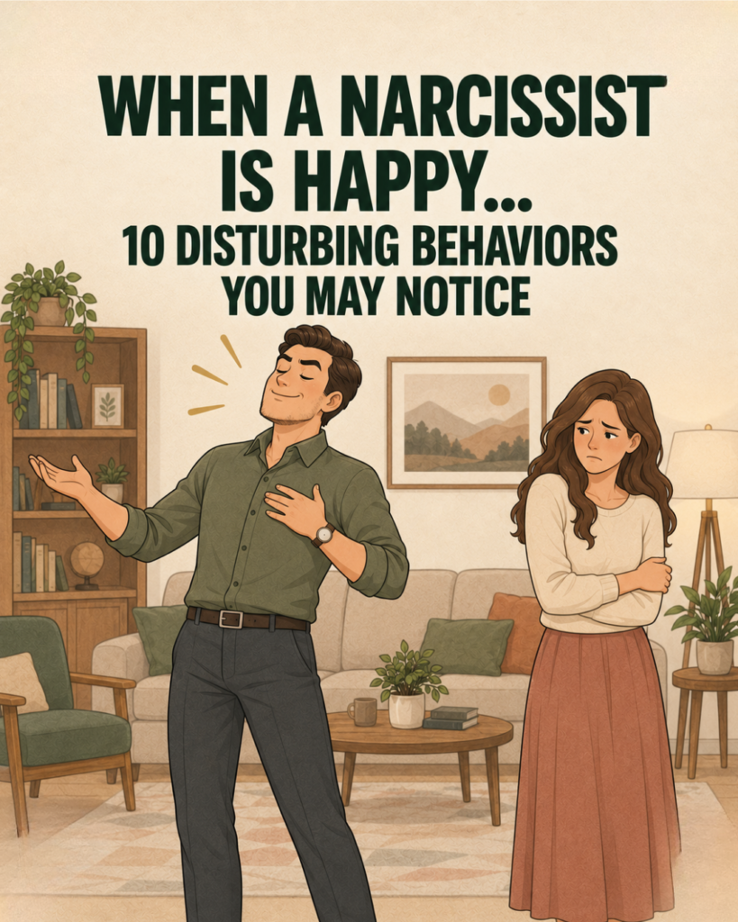 happy narcissist
