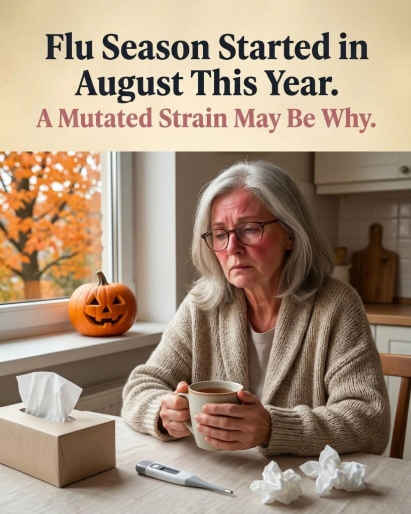 flu season started earlier
